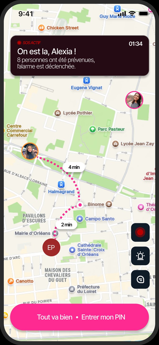 Un problème ? Elle agit.